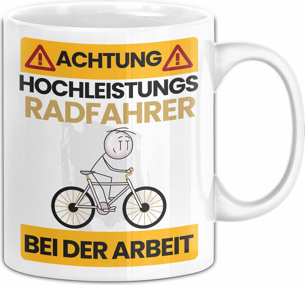 Radfahrer Tasse Geschenk Lustiger Spruch Geschenkidee für Produktbild 