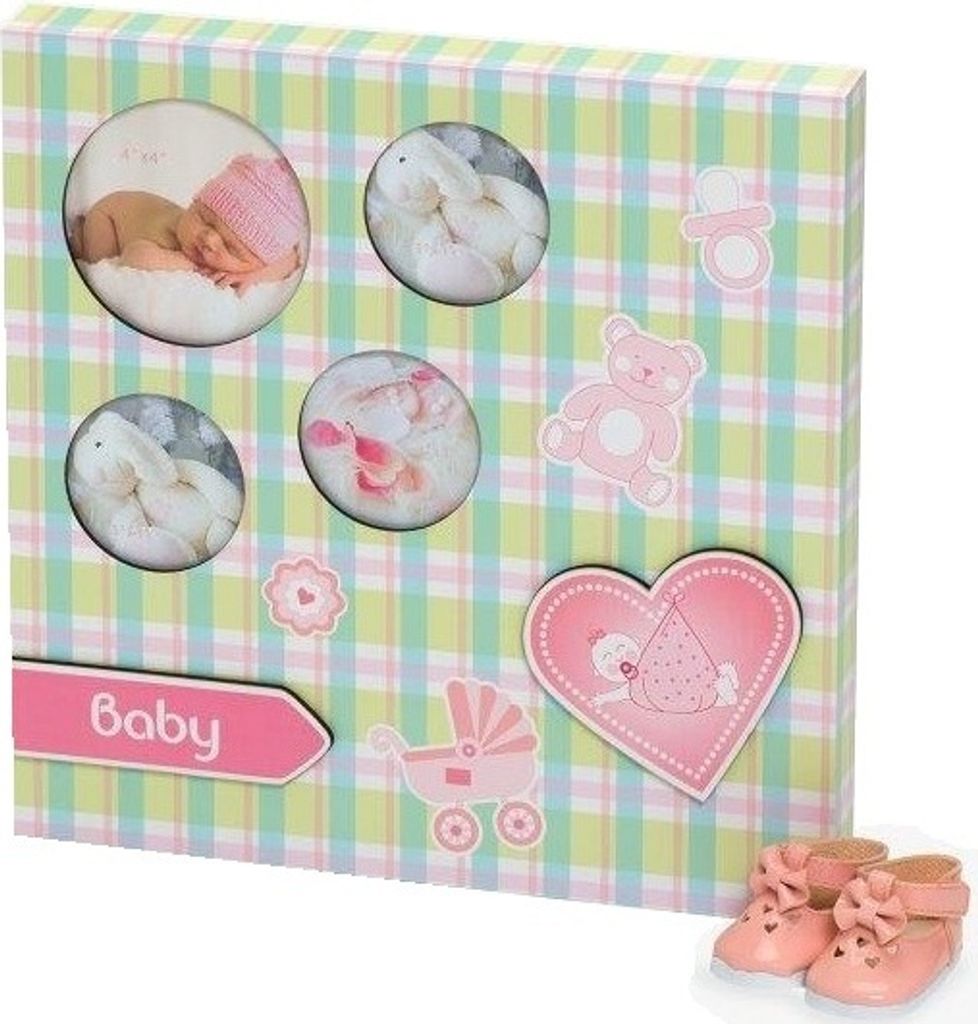 Magnetischer Kinder Bilderrahmen BABY KARO Blau