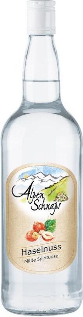 Eau-de-vie des Alpes Steinbeisser Noisette 33% 1,0l Image du produit 