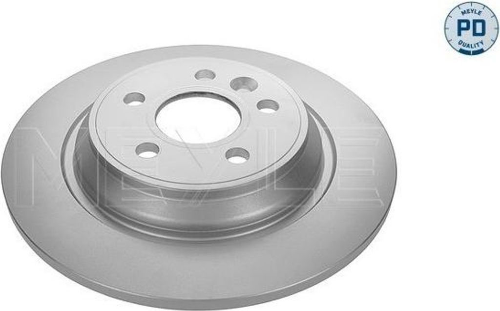 2x MEYLE Bremsscheibe 515 523 0010/PD hinten für VOLVO V70 III (135) 40 8mm