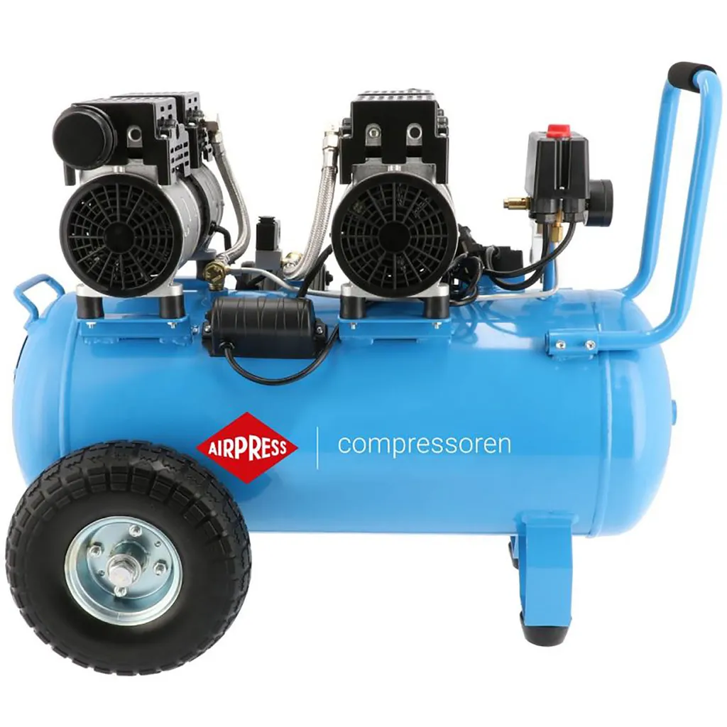 Compresseur Airpress LMO 50-270 50L compact pour petits espaces - 3