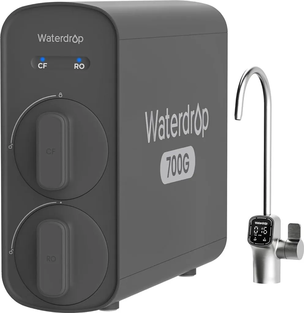 Filtre à eau à osmose inverse Waterdrop G5P700 avec débit rapide 700G