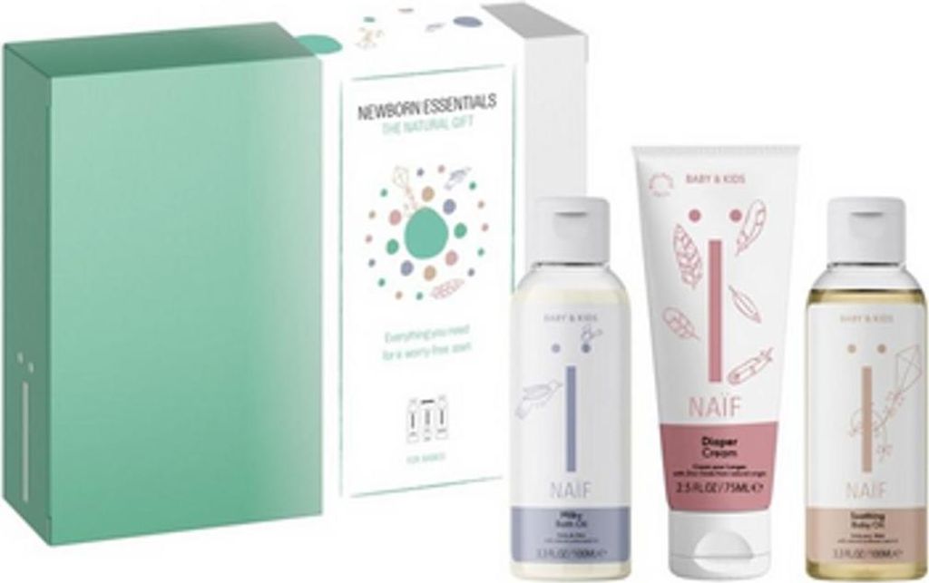 Naïf Newborn Essentials Geschenkset | Baby Pflegeset
