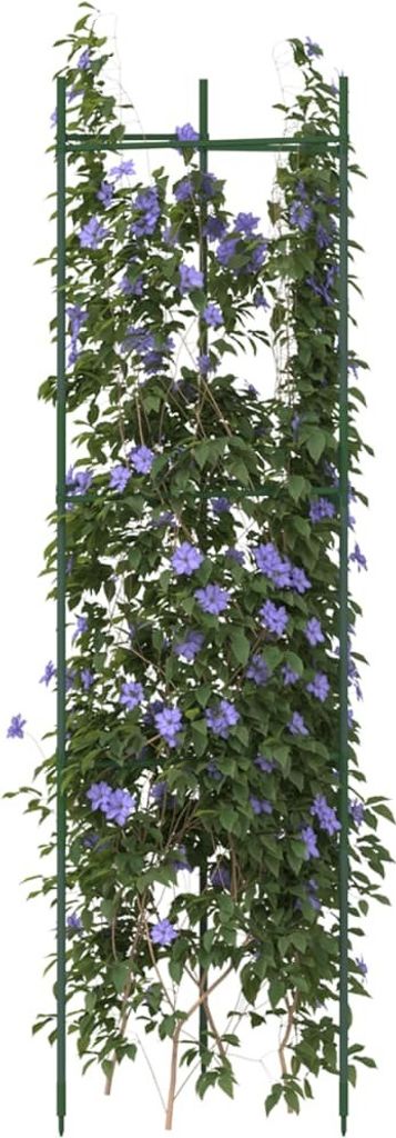 "2026 Promotion" Tomatenkäfige 4 Stk. - Blumenkasten - 116 cm - Stahl und PP - Beete CC14001