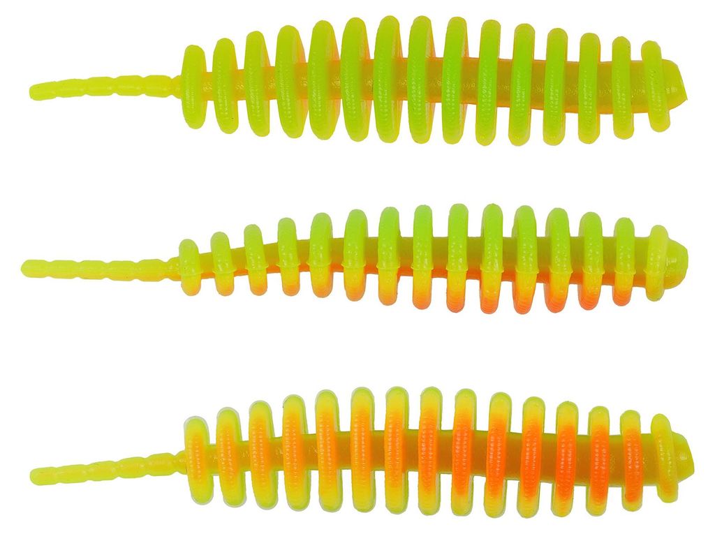Spro Trout Master Master Worm 4,5cm Rainbow Gummiköder Produktbild 