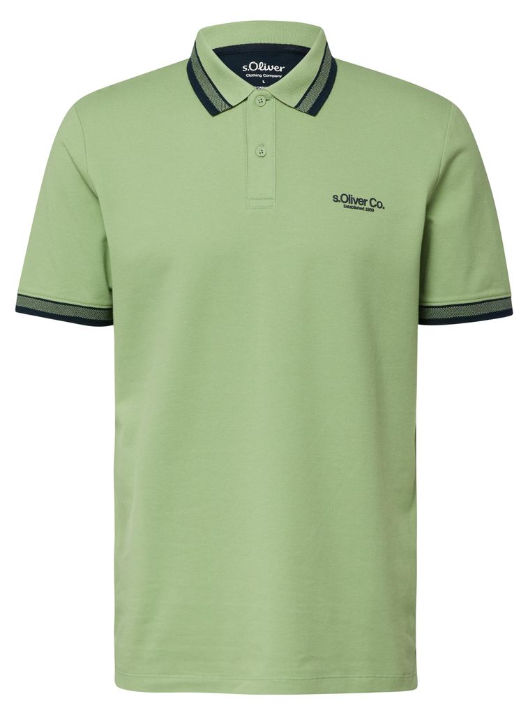 S. Oliver Polo-Shirt GREEN XXL
