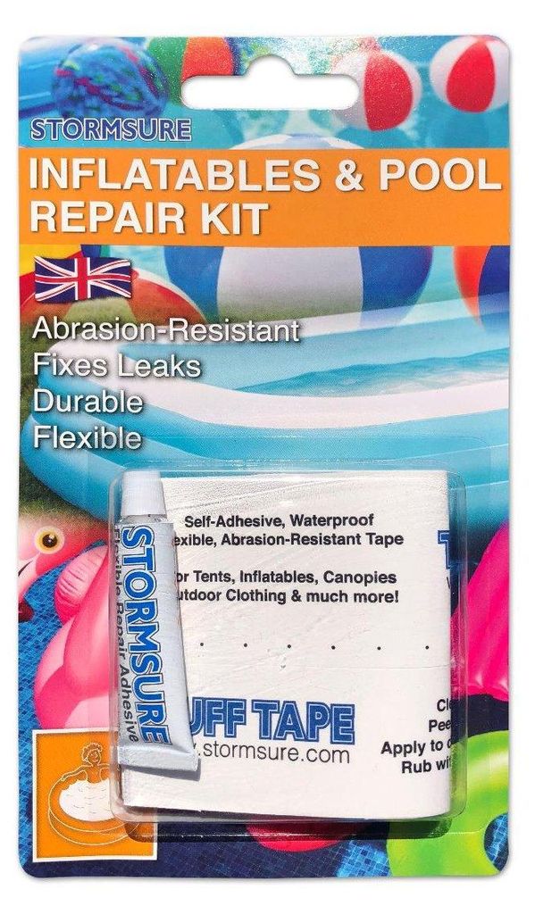 Stormsure Reparaturset mit Kleber & TUFF Patches wasserdicht & flexibel Repair Kit