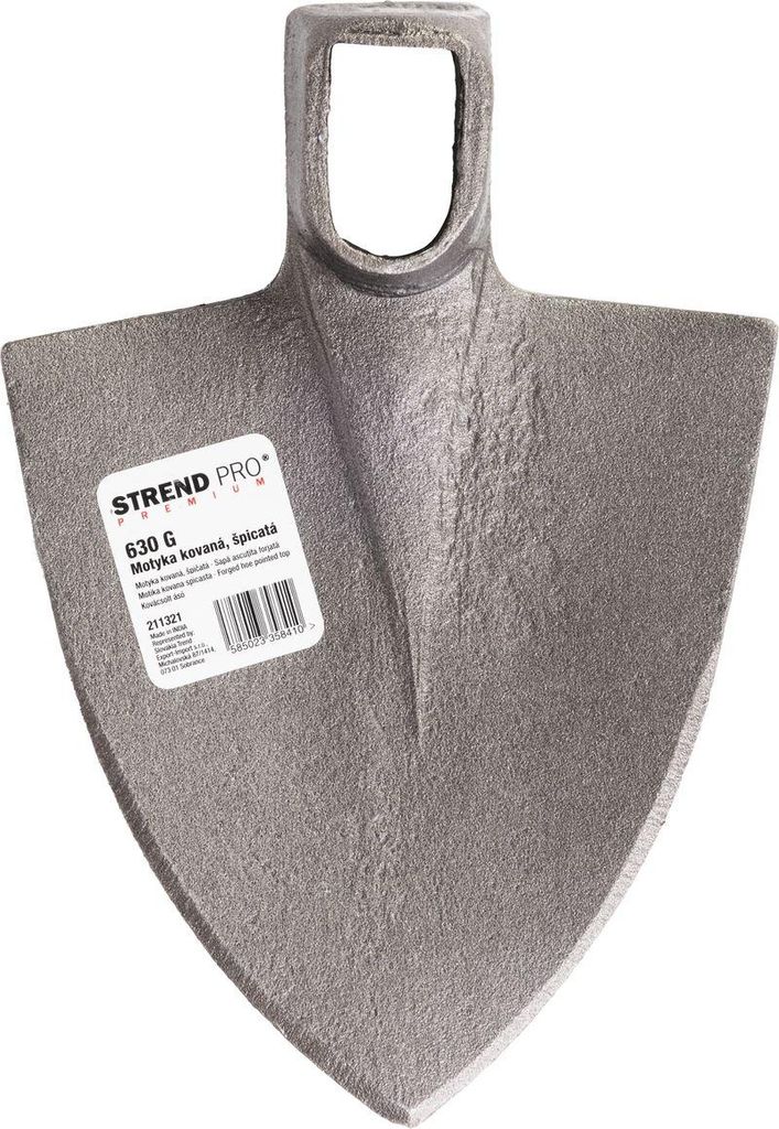 Hacke Gardex spitz 630 g, geschmiedet, ohne Stiel Produktbild 