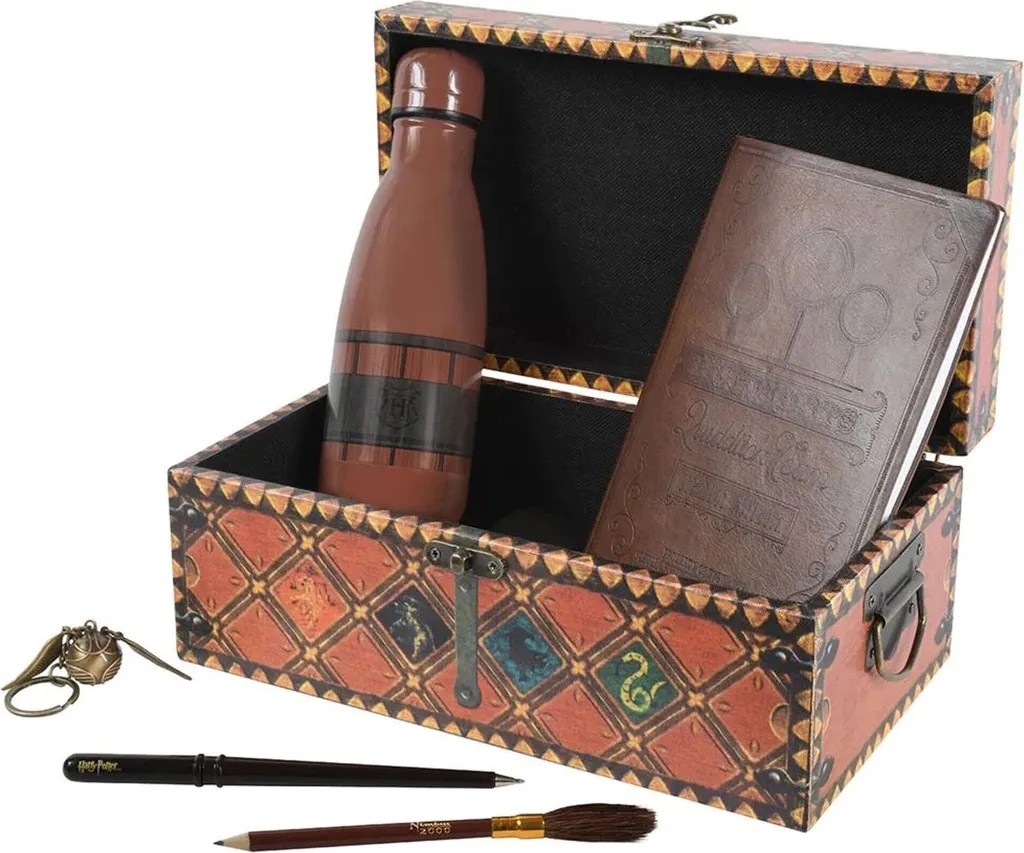Idee Regalo Harry Potter: Baule Quidditch Premium Set Accessori
