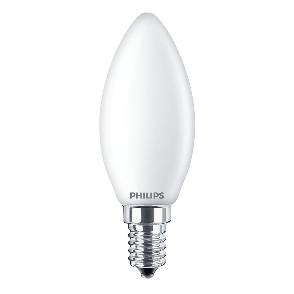 Philips LED Leuchtmittel Kerze 4,3W = 40W E14 matt 470lm Produktbild 