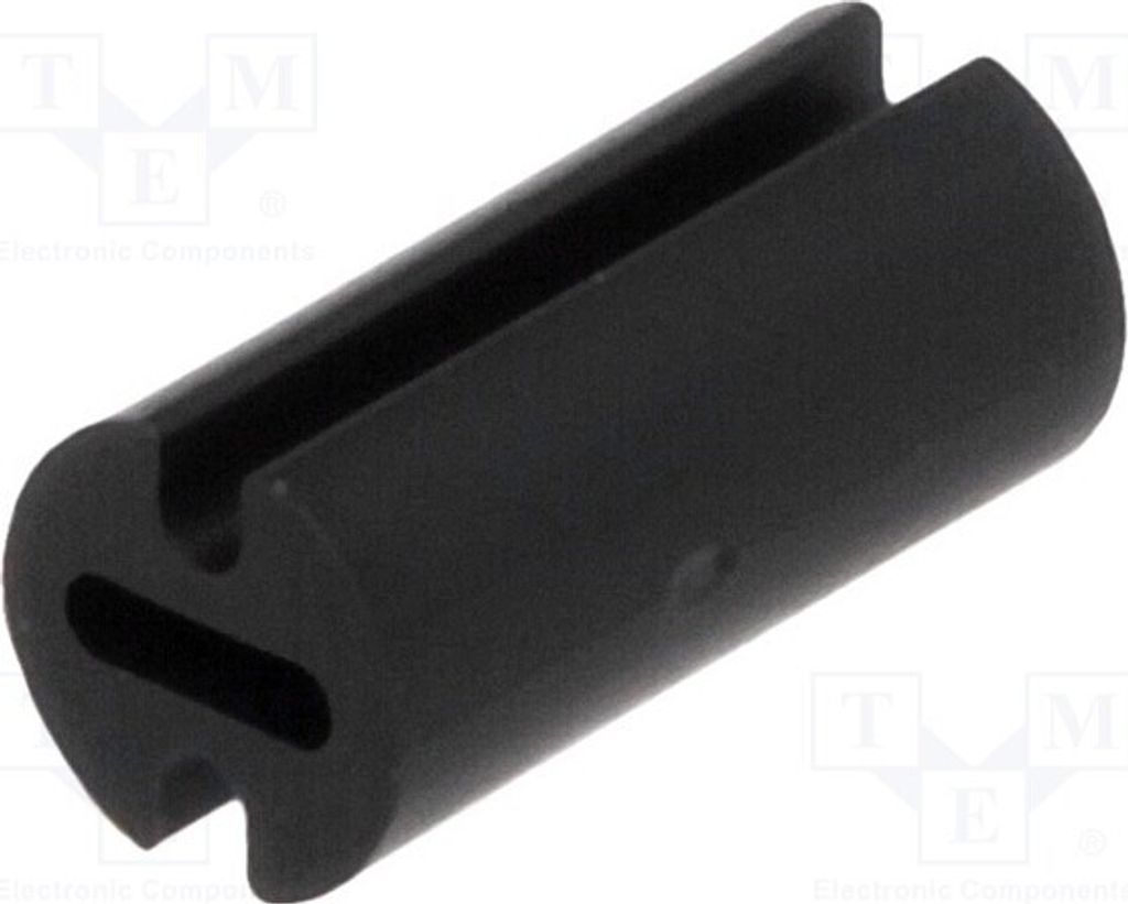 50x Distanzmuffe L: 9,5mm ØLED: 3mm ØAußen: 4,5mm LED schwarz FIX-LEDH-9.5 Distanz