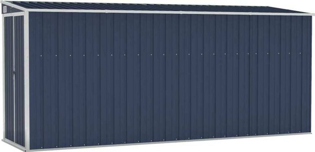 vidaXL Abri de jardin anthracite 118x382x178 cm Acier Image du produit 