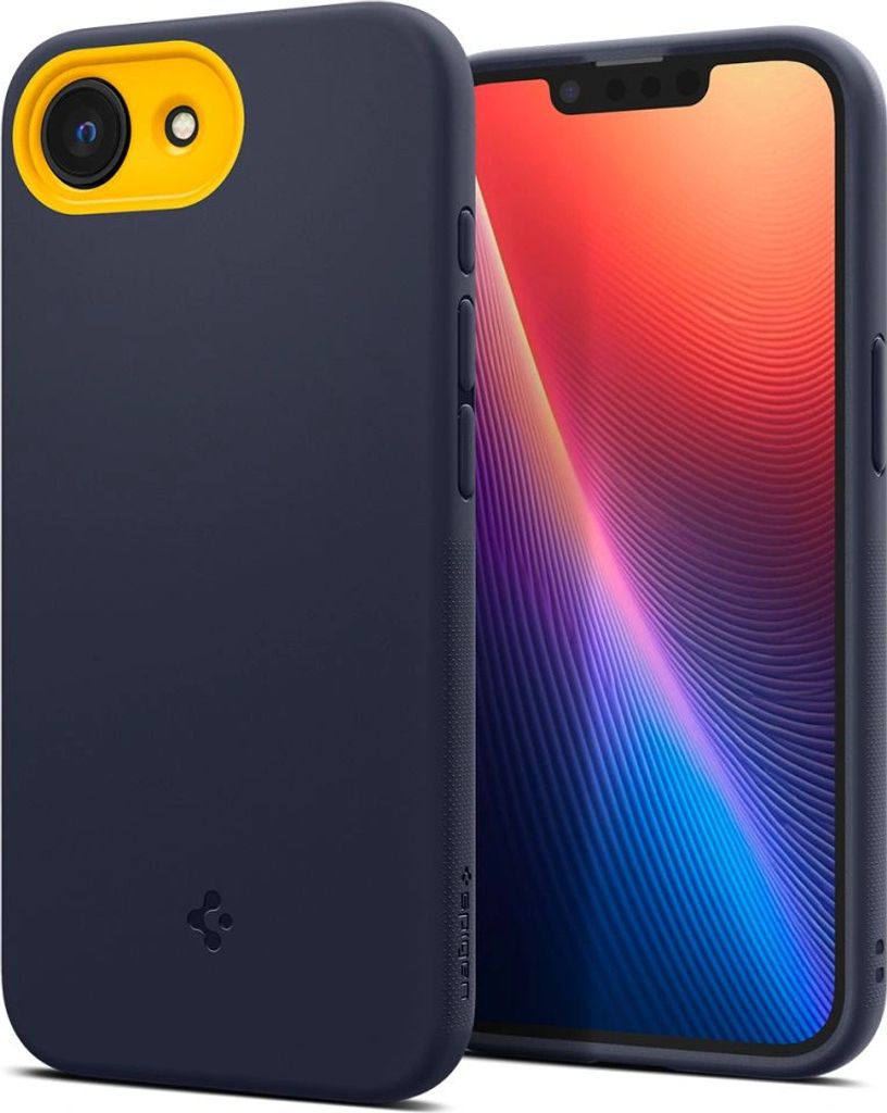 Spigen Nano Pop Mag Magsafe Iphone 16E Blueberry Navy Zdjęcie produktu 