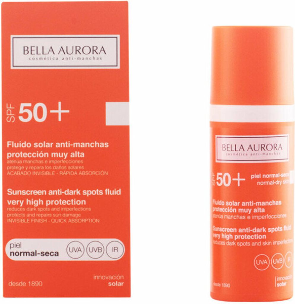 BELLA AURORA SOLAR anti-manchas piel secas SPF50+ 50ml