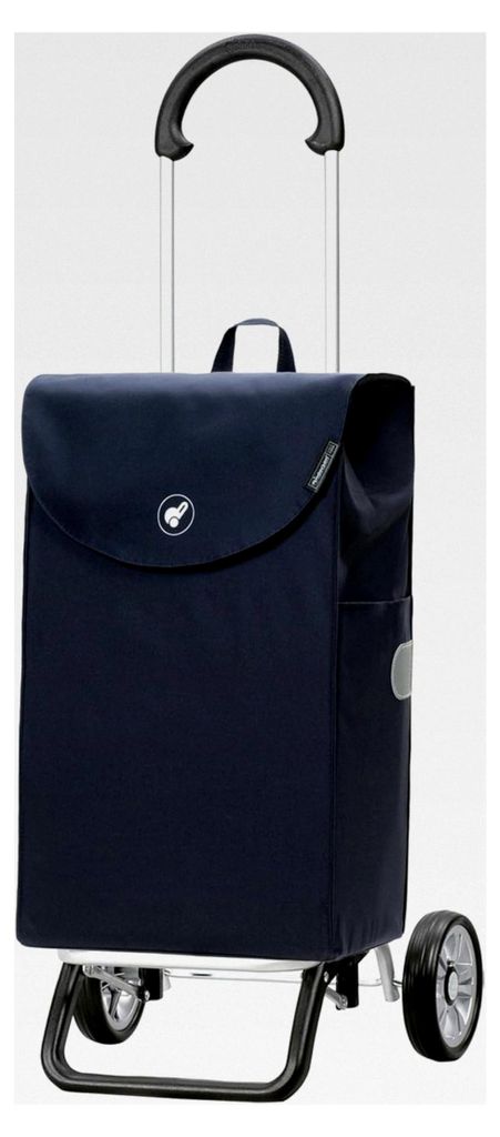 Einkaufstrolley - klappbar - 44 Liter - belastbar bis 30 kg - Aluminium - Rad Ø 15 cm - Scala Shopper Plus Walker blau