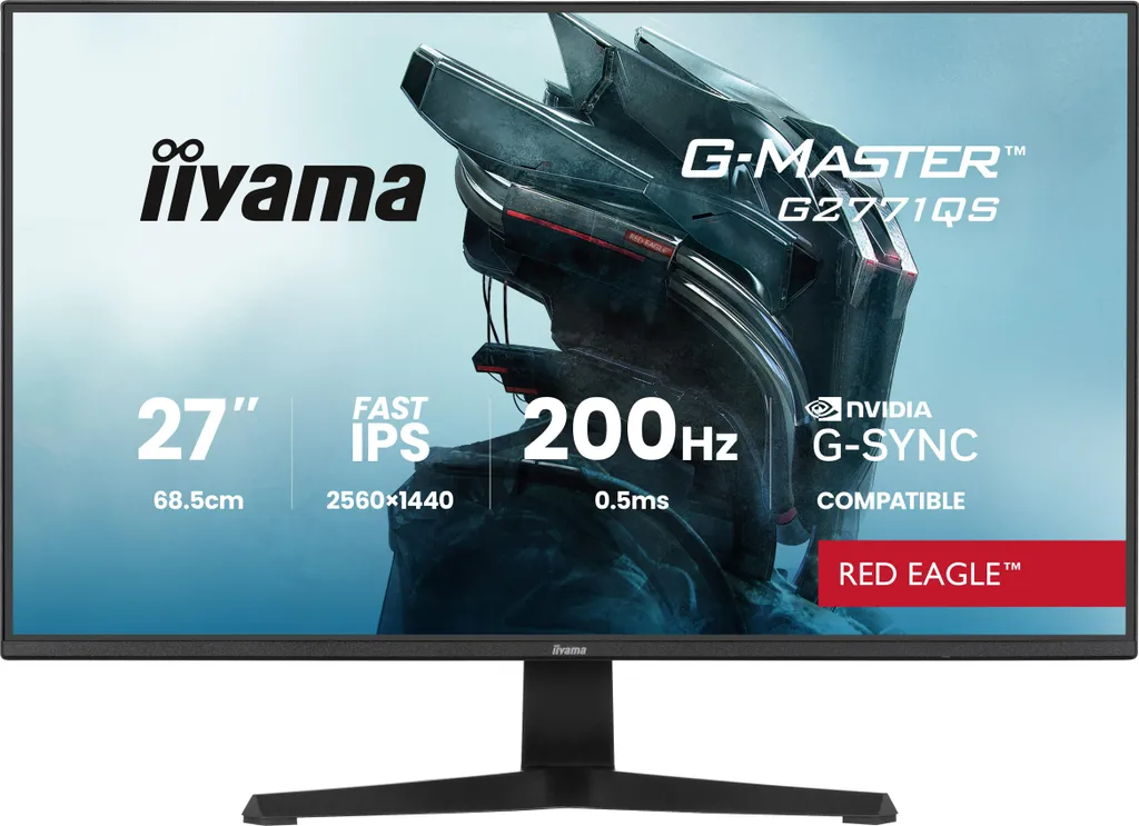 iiyama G2771QS-B1 Écran 27 Pouces : Finissez-en avec le Flou de Mouvement