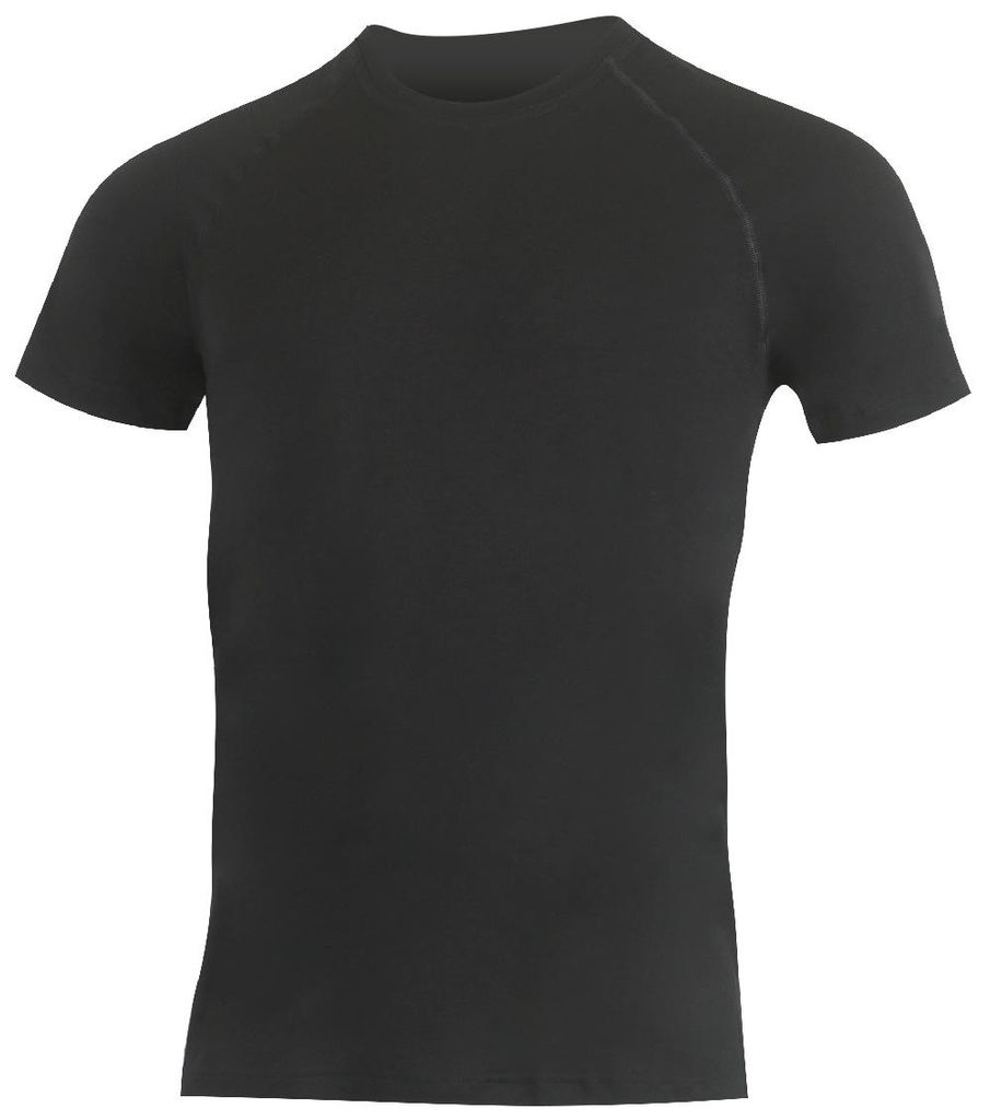 QUIDO Herren Merinowoll-Kurzarm-T-Shirt