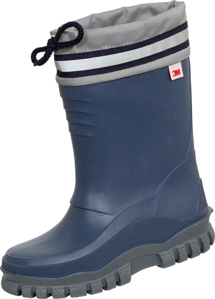Arktis Kinderwinterstiefel dk-blau/grau Gr. 26/27