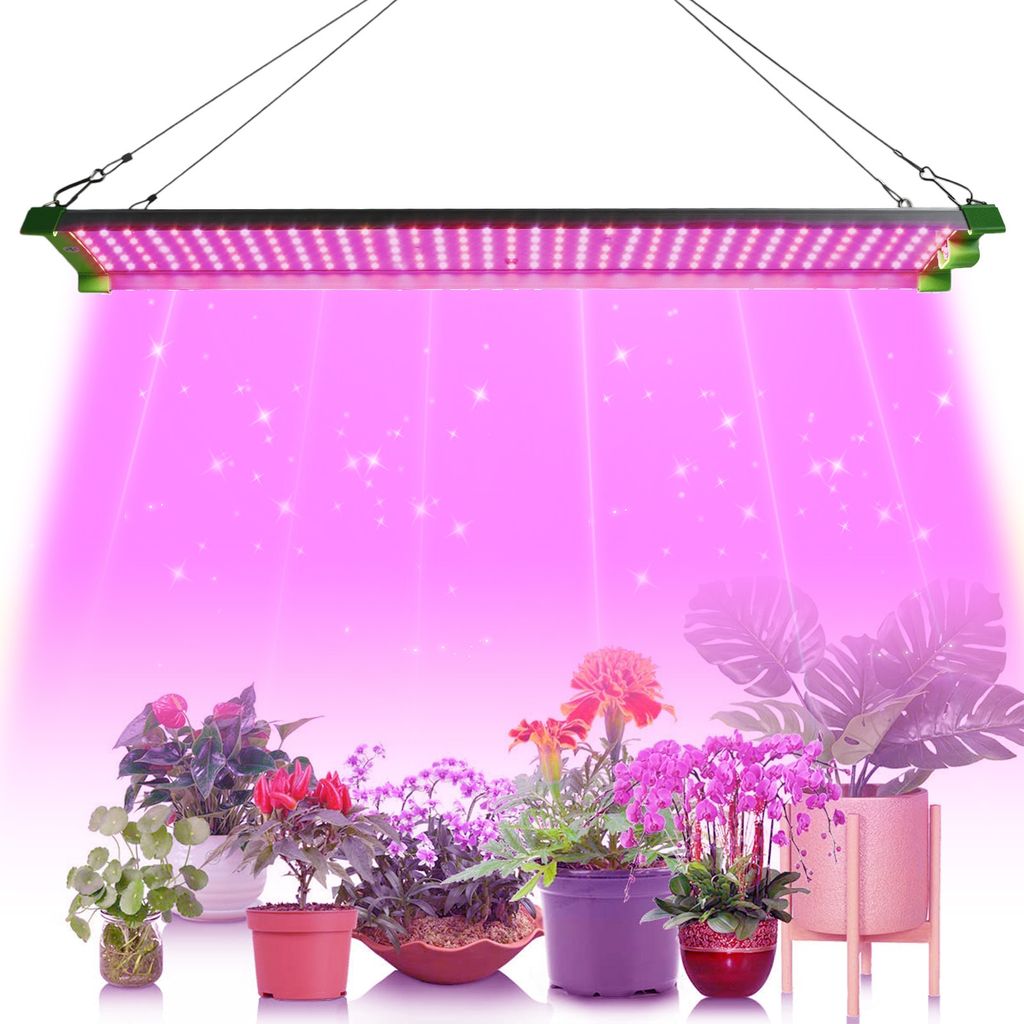 85W 175 LED Pflanzenlampe Vollspektrum Pflanzenlicht Zimmerpflanzen Wachstumslicht Grow Lampe