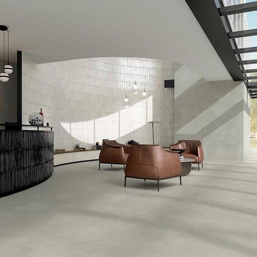 Fliesen Betonoptik Weiss 60x60 cm CASA39 Marca Corona Multiforme