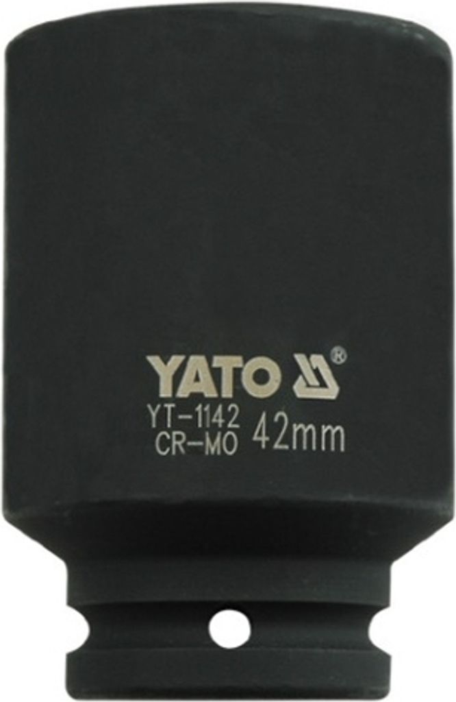 YATO Kraft-Stecknuss YT-1142 90mm Chrom-Molybdänstahl