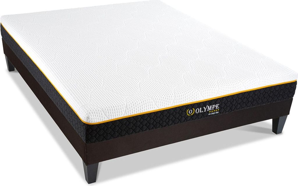 Festes Memory-Foam-Matratzen-Set + Holzlattenrost