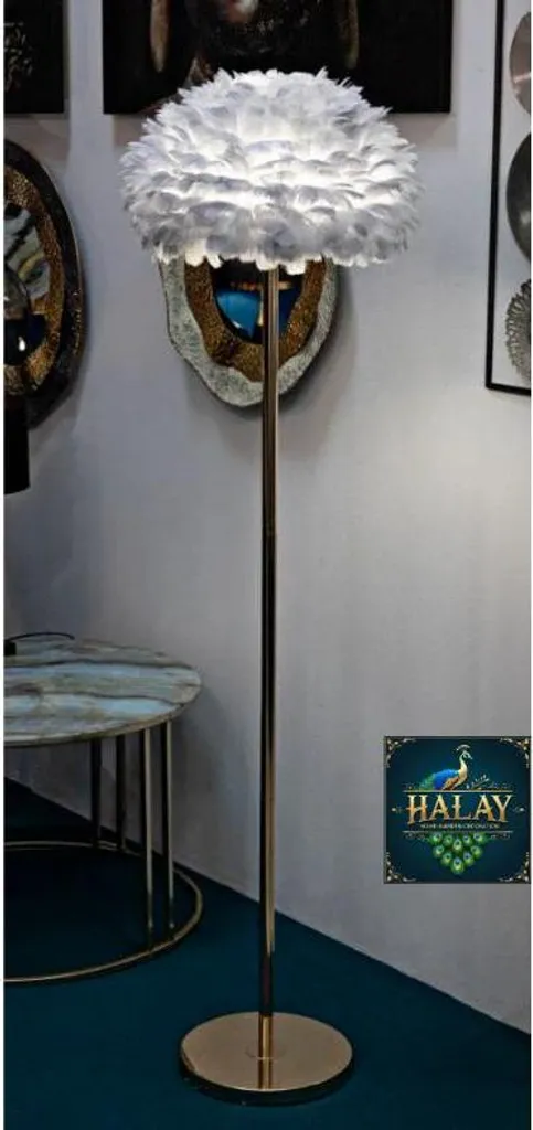 Lampadaire Chic pour Éclairage Doux et Design Rose Gold 150 cm E14 - 2