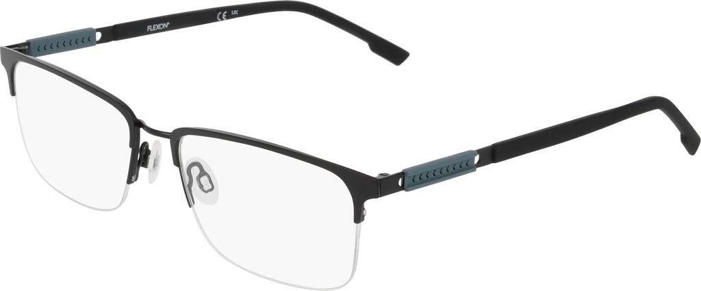 Flexon FLEXON E1162 N Matte black 54/17/145 Herren Brillen