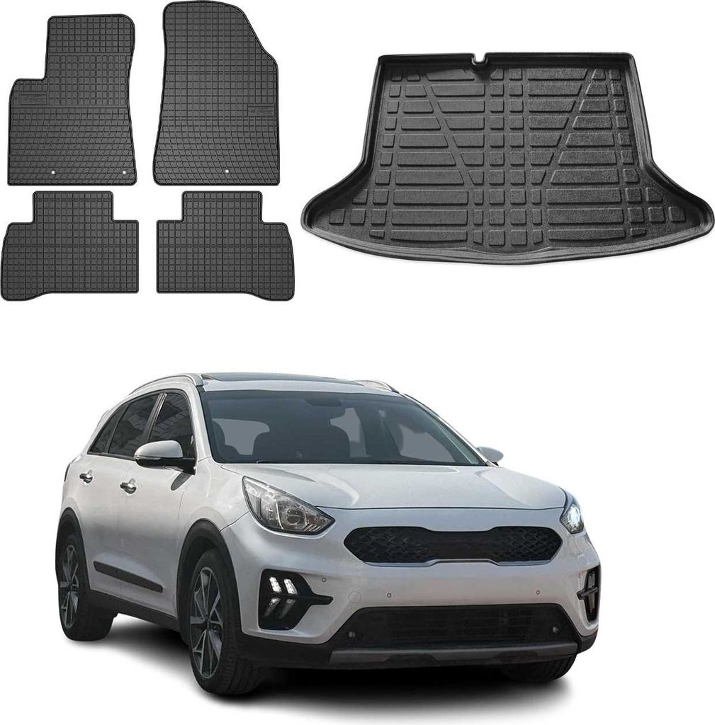 Sada podlahových rohoží a vložiek do kufra pre Kia Niro Obrázok produktu 