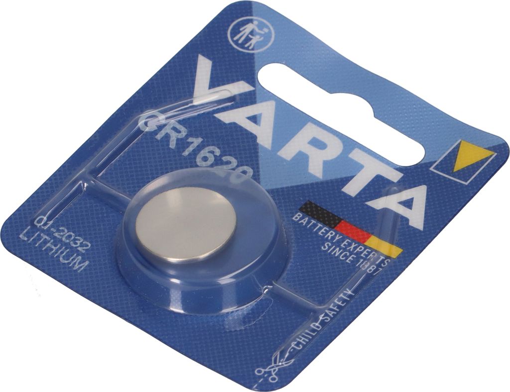 VARTA Knopfzellenbatterie Electronics CR1620 Lithium Produktbild 23