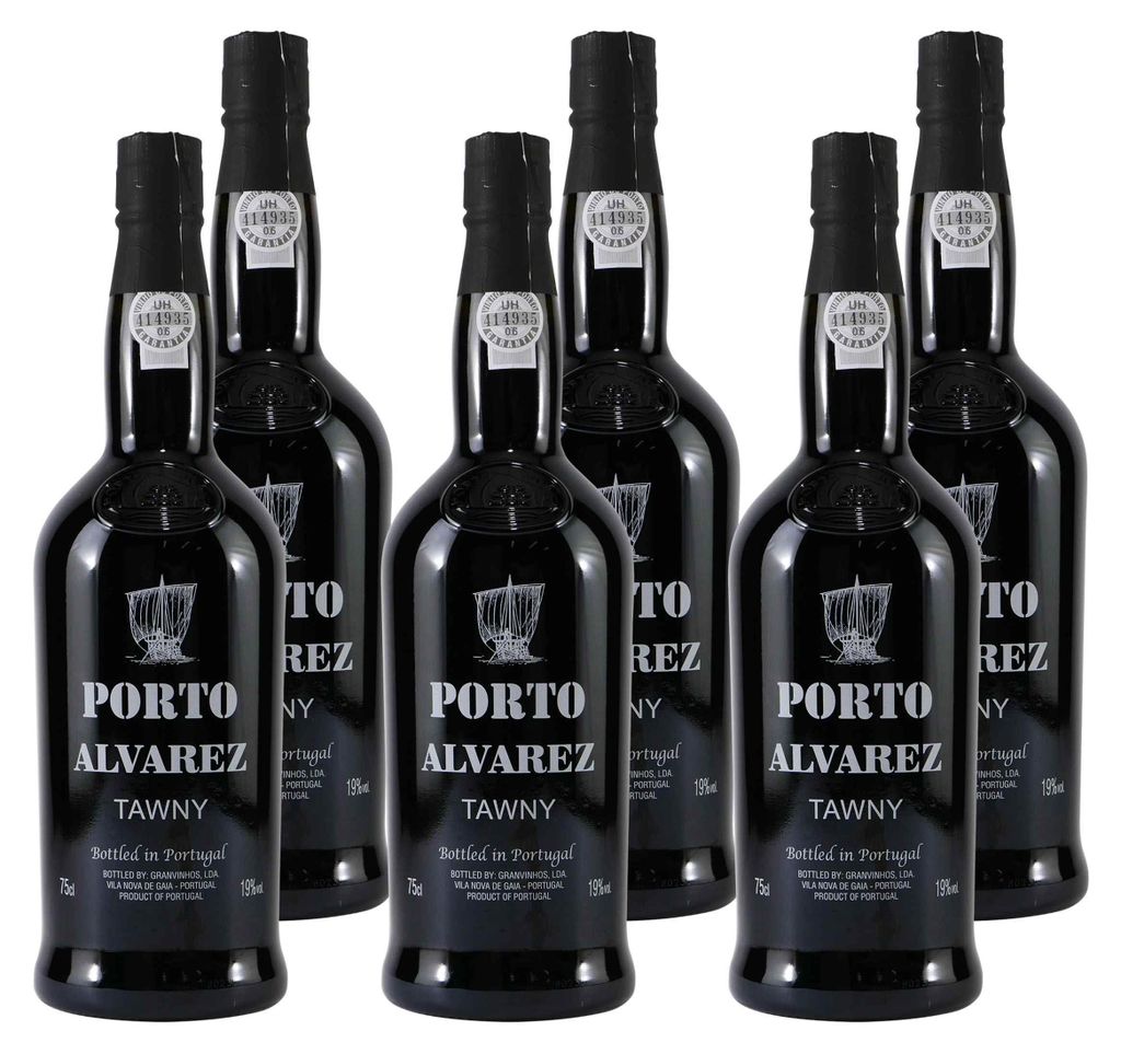 Alvarez Portwein -Tawny- (6 x 0,75L) Produktbild 