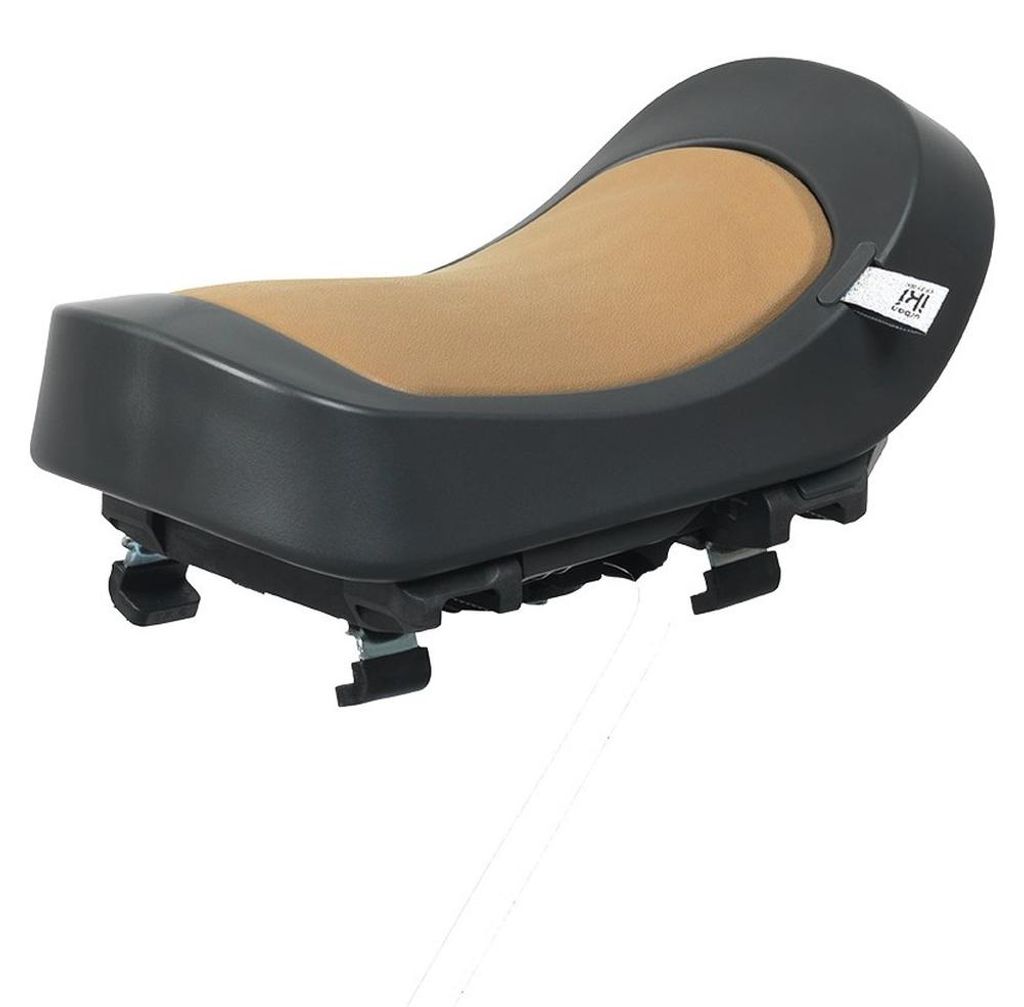 URBAN IKI Siedzenie junior na bagażnik BLACK/BROWN SET z Zdjęcie produktu 