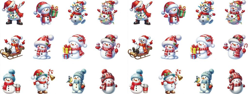 Weihnachts-Schneemann-Ornamente, Cartoon-Schneemann, hängende Dekoration, Weihnachtsbaum, Holzhandwerk für Baum, Auto, Urlaub, Wohnkultur