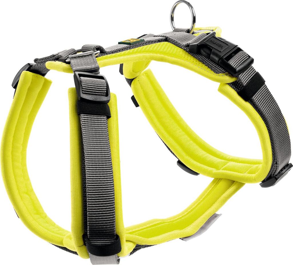 HUNTER Geschirr Maldon Limette/Grau M Produktbild 