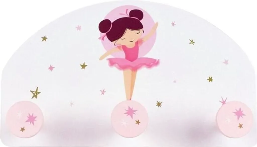Offerta Appendiabiti Ballerina FUN HOUSE - Accessorio Cameretta Legno
