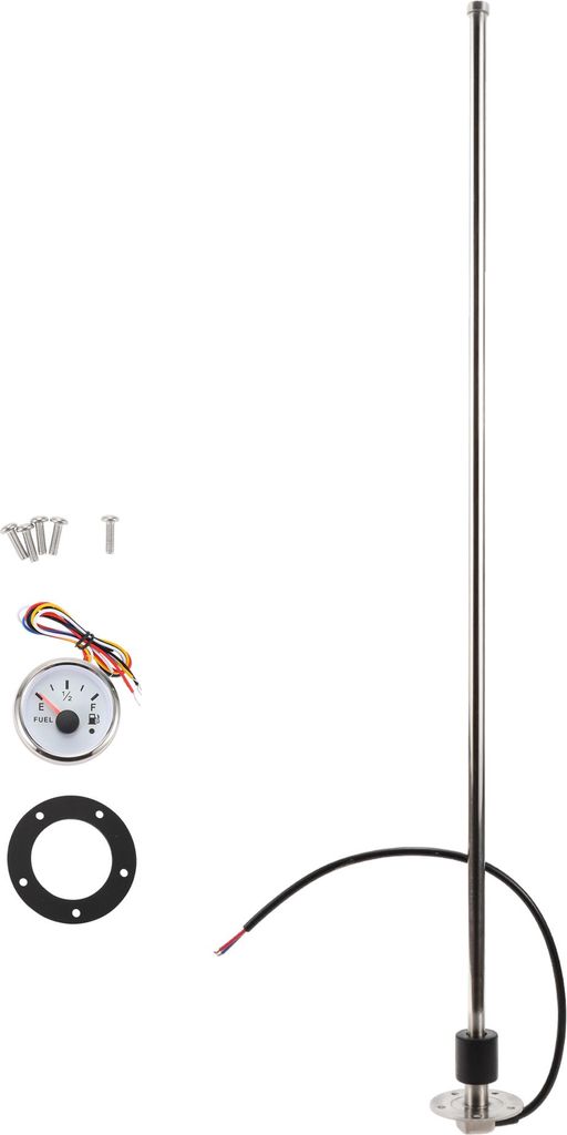 850mm Kraftstoff-Sendeinheit und Messgerät-Set 33,5" Boot Kraftstofftank-Sendeinheit Kraftstoff-Wasserstandssensor und Kraftstoffmesser für Boot ...