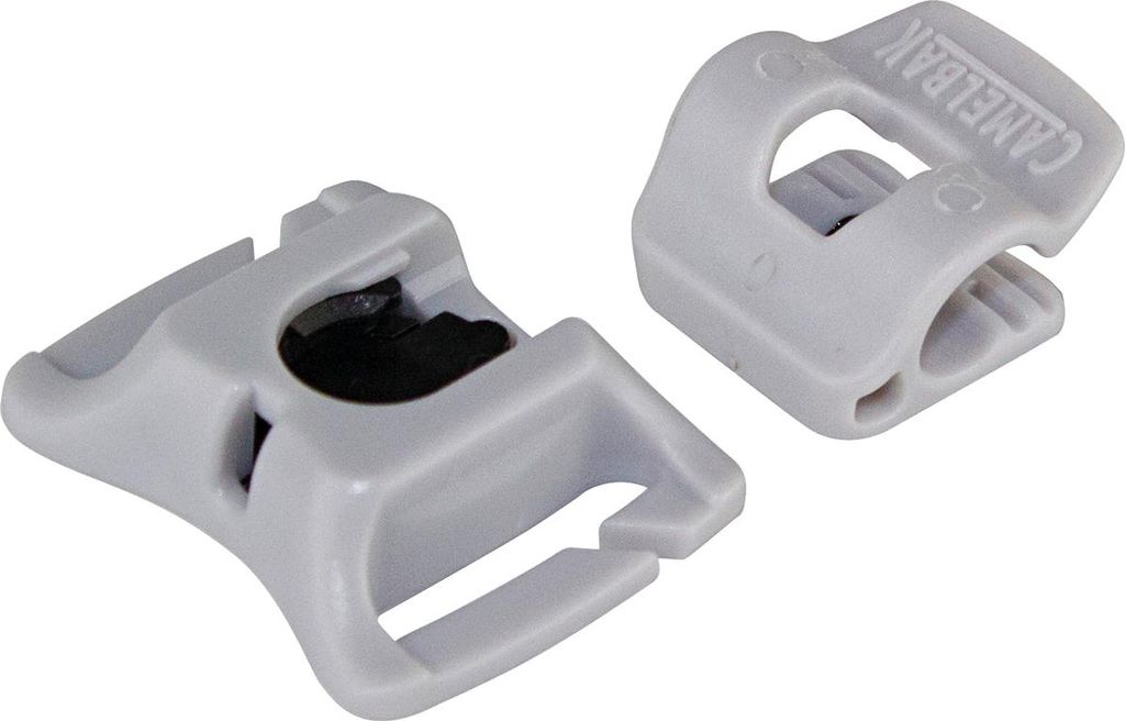 CAMELBAK Befestigungsclip "Magnetic Tube Trap", Zweiteiliges Element zum Fixieren des Trinkschlauches am Rucksack, Kompa
