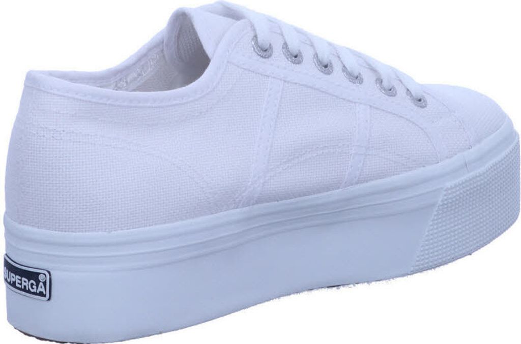 Superga 2790 Cotu Frauen Schnürung Segeltuch Plattform Produktbild 29