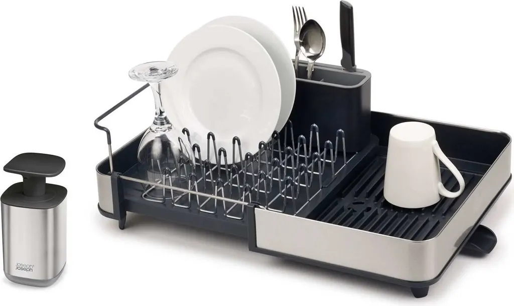 Joseph Joseph Extend Set Scolapiatti Estraibile Acciaio Inox Cucina