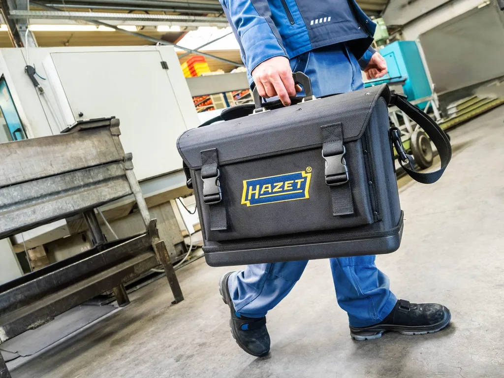 HAZET 191T-2L Sac à Outils Vide en Textile Résistant - Modèle Compact