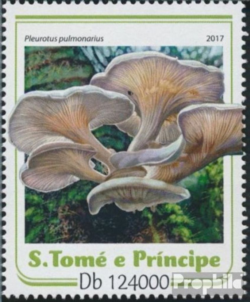 Briefmarken Sao Tome e Principe 2017 Mi 7027 (kompl. Ausgabe) postfrisch Pilze