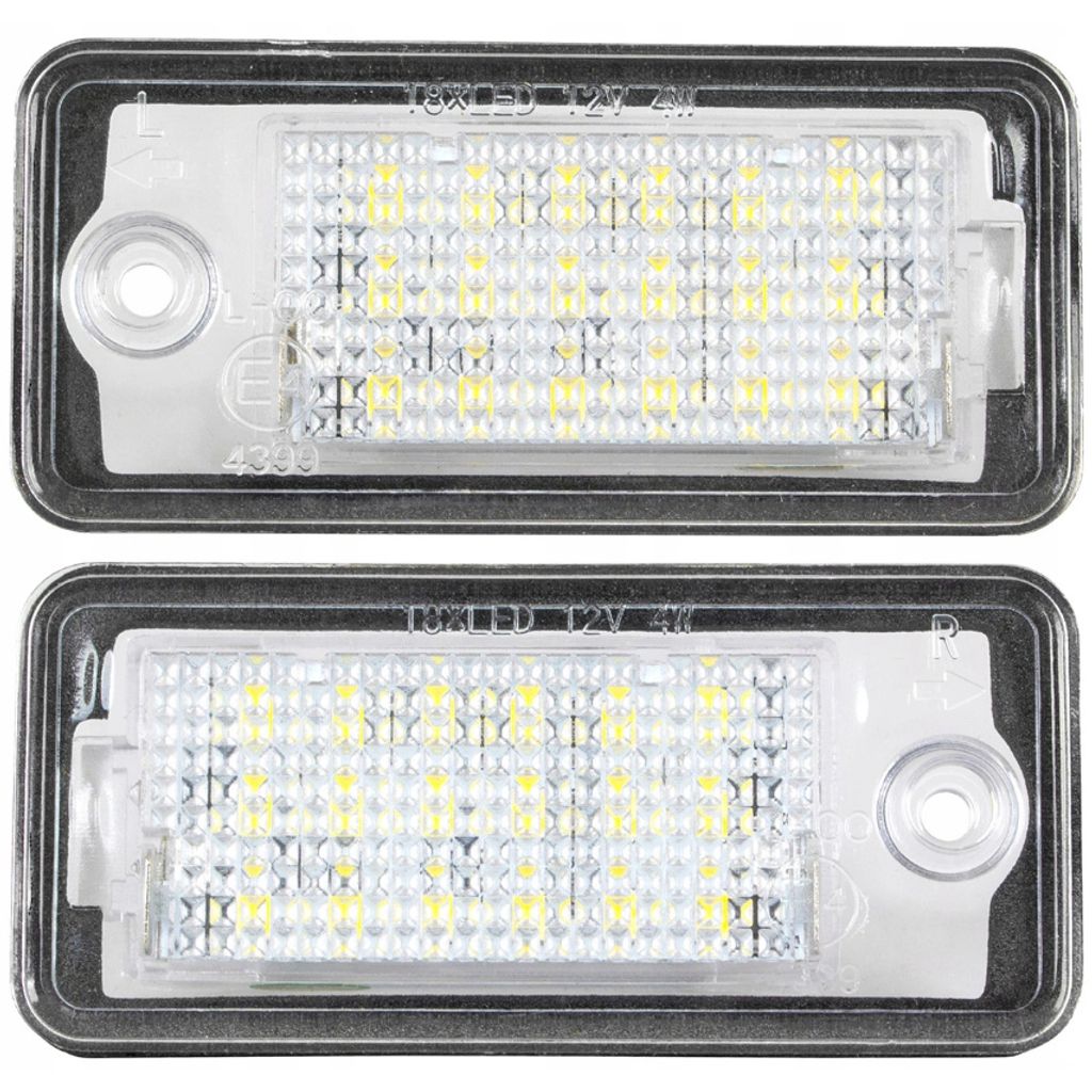 LED Kennzeichenbeleuchtung für Audi A3 8P A4 B6 B7 A6 4F Q7