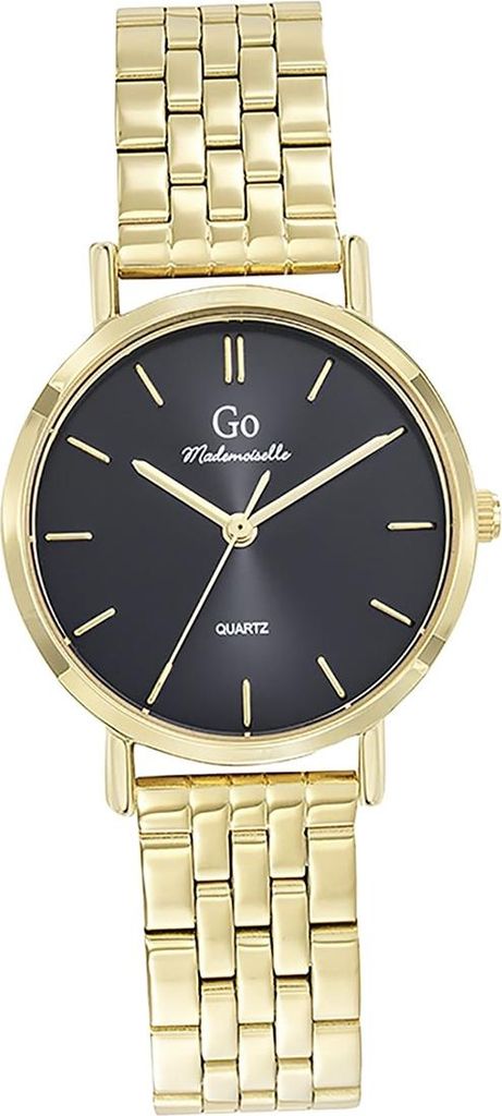 Girl Only Edelstahl Damen Uhr Analog Quarzuhr Armband gold Mademoiselle D2UGO695372