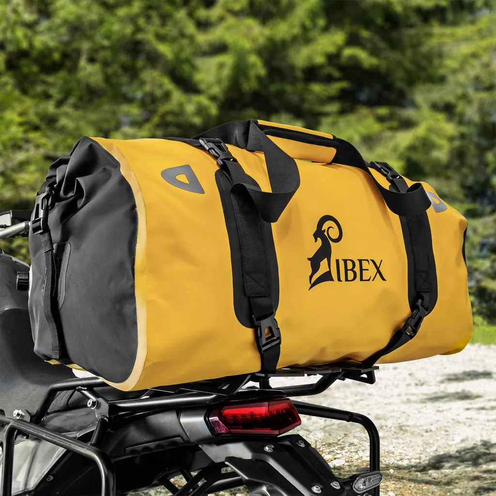 Portapacchi ZIEGER Yamaha XT 660 Z Ténéré Argento + Borsa Schnorr Gialla - 2