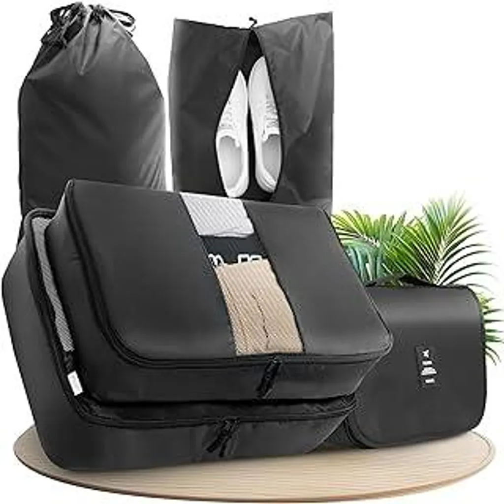 Organizer Valigia LeSiTo XL - Set 5 Pezzi Resistente e Lavabile
