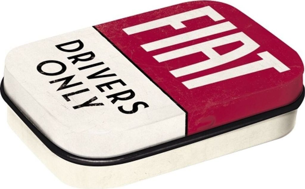 Nostalgic-Art - Pillendose - Fiat - Fiat Drivers Only