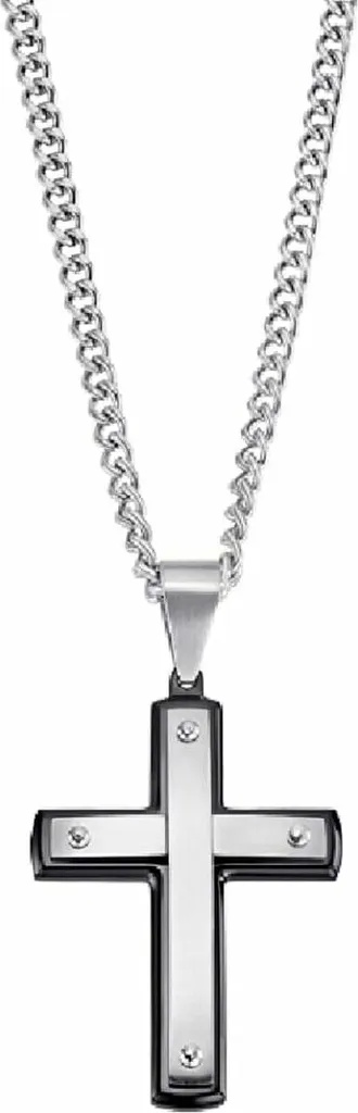 Collier Lotus Style LS2277-1/1 en acier inoxydable pour homme moderne