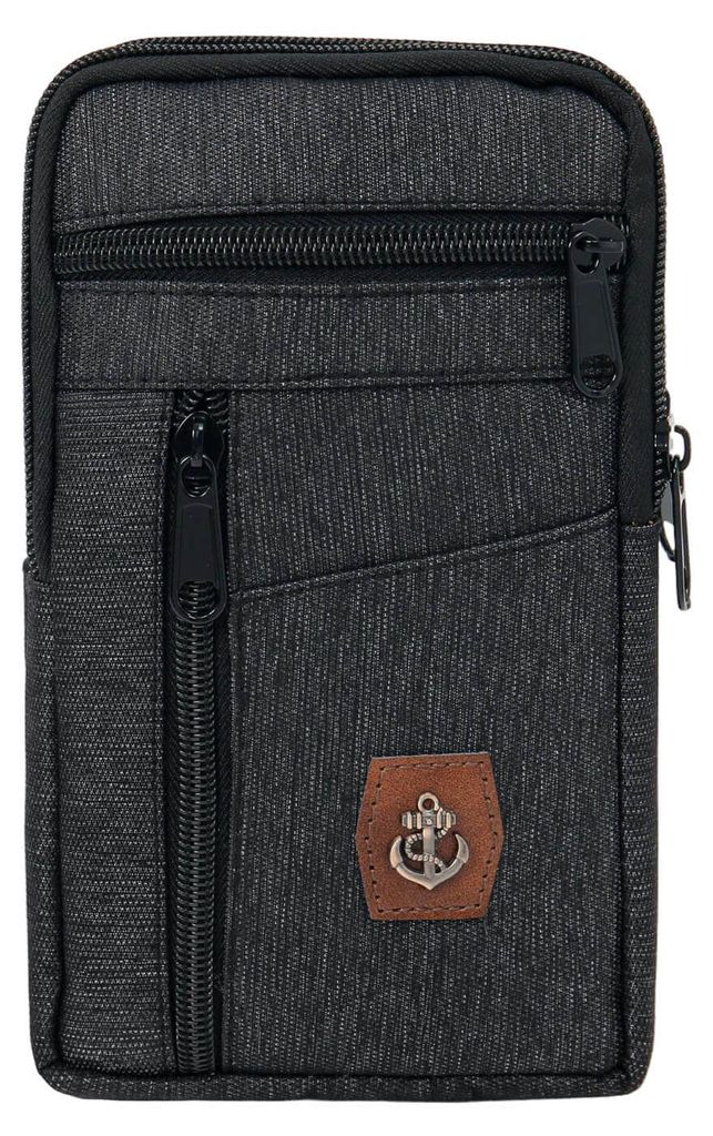 Leoberg Smartphone Outdoor-Tasche - Handytasche Umhängetasche in 310220-Schwarz-50