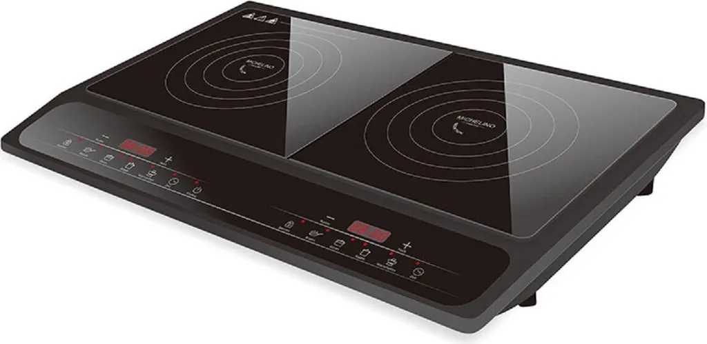 Plaque de cuisson induction double MICHELINO pour cuisine et camping