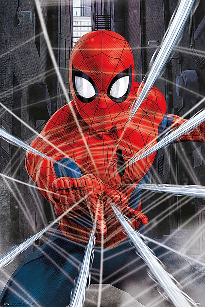 Poster marvel spider-man gotcha